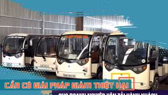 Cần có giải pháp giảm thiệt hại cho doanh nghiệp vận tải hành khách bằng xe điện du lịch