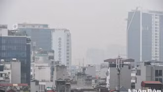 Hôm nay, Hà Nội ô nhiễm không khí nghiêm trọng, xếp thứ hai toàn cầu