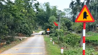 Kịp thời khắc phục những bất cập về biển báo hiệu giao thông trên Tỉnh lộ 157 
