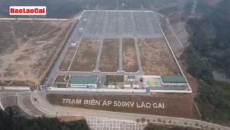 Đường dây 500 kV Lào Cai - Vĩnh Yên góp phần phát triển kinh tế - xã hội địa phương