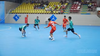 Giải vô địch Futsal tỉnh Lào Cai: Xác định cặp đấu chung kết