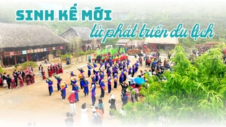 Sinh kế mới từ phát triển du lịch 