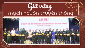 Giữ vững mạch nguồn truyền thống