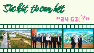 Sức hút từ cam kết "24 giờ"