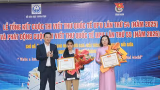 Lào Cai có 1 tập thể, 2 cá nhân đạt giải trong Cuộc thi Viết thư Quốc tế UPU năm 2025