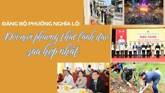 Đảng bộ phường Nghĩa Lộ: Đổi mới phương thức lãnh đạo sau hợp nhất