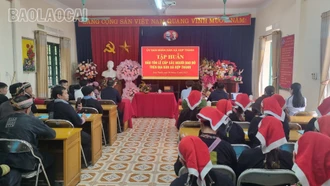 Xã Hợp Thành: Hơn 50 người tham gia tập huấn bảo tồn Lễ Cấp sắc người Dao đỏ