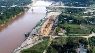 Gỡ khó về mặt bằng cho Dự án kè chống sạt lở bờ sông Hồng giai đoạn 2