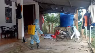 Tích cực khử trùng, tiêu độc môi trường để bảo vệ chăn nuôi