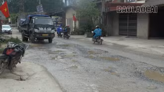 Cần sớm nâng cấp, sửa chữa đoạn đường “cửa ngõ” vào trung tâm huyện Bắc Hà