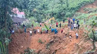 Xã Yên Sơn đã tìm được 4 thi thể người mất tích do sạt lở