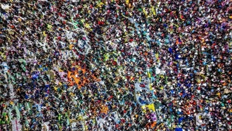 Giải bài toán biển người đi lễ hội