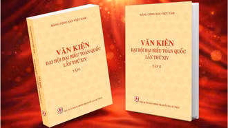 Ra mắt bộ sách "Văn kiện Đại hội XIV của Đảng"