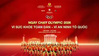 Khởi động Ngày chạy Olympic - Vì sức khỏe toàn dân - Vì an ninh Tổ quốc năm 2026