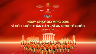 Khởi động Ngày chạy Olympic - Vì sức khỏe toàn dân - Vì an ninh Tổ quốc năm 2026