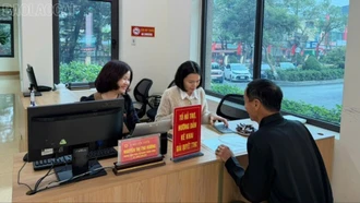 “Ăn tết gọn, làm việc sớm” tại Trung tâm Phục vụ Hành chính công