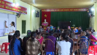105 hộ dân xã Bản Xèo được tập huấn nông nghiệp thông minh và kỹ năng ứng phó thiên tai