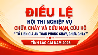 Điều lệ Hội thi nghiệp vụ chữa cháy và cứu nạn, cứu hộ “Tổ liên gia an toàn phòng cháy, chữa cháy” tỉnh Lào Cai năm 2026