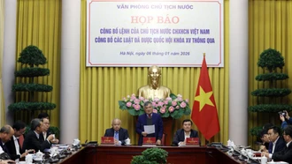 Công bố Lệnh của Chủ tịch nước về 12 luật liên quan lĩnh vực kinh tế với nhiều điểm mới