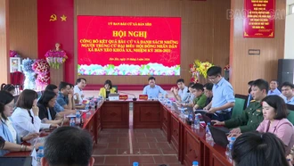 Xã Bản Xèo công bố kết quả bầu cử và danh sách đại biểu HĐND khóa XX, nhiệm kỳ 2026 - 2031