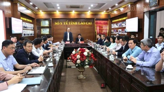 Sở Y tế Thái Nguyên học tập, trao đổi kinh nghiệm phát triển y tế tại Lào Cai