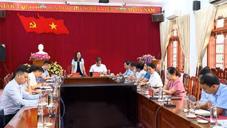 Ban Văn hóa - Xã hội HĐND tỉnh giám sát công tác quản lý thiết chế văn hóa tại Sở Văn hóa, Thể thao và Du lịch