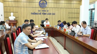 Lào Cai dự họp trực tuyến thống nhất phương án thống kê các chỉ tiêu kinh tế - xã hội năm 2026