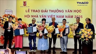 9 tác phẩm được trao Giải thưởng Văn học của Hội Nhà văn Việt Nam năm 2025