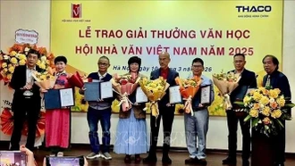 9 tác phẩm được trao Giải thưởng Văn học của Hội Nhà văn Việt Nam năm 2025