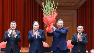 Điện, thư chúc mừng Tổng Bí thư Ban Chấp hành Trung ương Đảng Cộng sản Việt Nam khóa XIV Tô Lâm