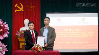 Si Ma Cai tổ chức ký kết thỏa thuận liên ngành về thực hiện chính sách tín dụng phục vụ phát triển nông nghiệp