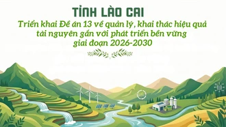 Lào Cai ban hành Kế hoạch triển khai Đề án 13 về quản lý, khai thác hiệu quả tài nguyên gắn với phát triển bền vững năm 2026