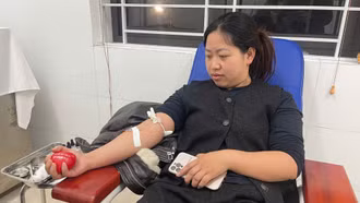 Hiến máu kịp thời, cứu sống nạn nhân tai nạn giao thông