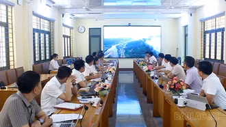 Tổ công tác số 3 - Đoàn giám sát số 1 của Tỉnh ủy Lào Cai giám sát tại xã Gia Phú