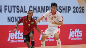 Đội tuyển futsal Việt Nam vào bán kết giải futsal Đông Nam Á 2026