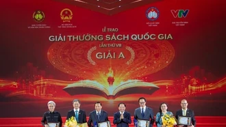 Vinh danh 50 tác phẩm xuất sắc đoạt Giải thưởng Sách quốc gia lần thứ VIII