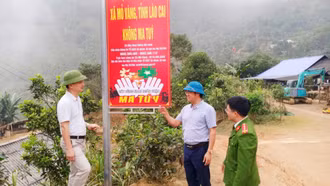 Mỏ Vàng nhiều giải pháp xây dựng “xã không ma túy”