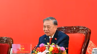 Tổng Bí thư Tô Lâm trả lời câu hỏi của các phóng viên quốc tế tại họp báo sau Đại hội XIV