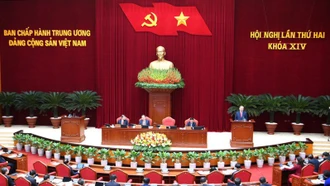 Khai mạc trọng thể Hội nghị lần thứ 2 Ban Chấp hành Trung ương Đảng khóa XIV