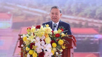 Phát biểu của Tổng Bí thư tại lễ khởi công xây dựng trường phổ thông nội trú liên cấp tiểu học và trung học cơ sở tại 121 xã biên giới đất liền