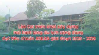 Lào Cai triển khai xây dựng mô hình làng du lịch cộng đồng đạt tiêu chuẩn ASEAN giai đoạn 2026 - 2028