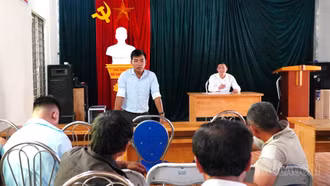 Mường Hum: 100% hộ dân đồng thuận mở rộng tuyến đường Nậm Pung - Kin Chu Phìn