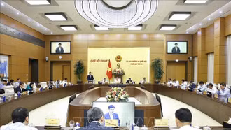 Bế mạc Phiên họp thứ 55 Ủy ban Thường vụ Quốc hội