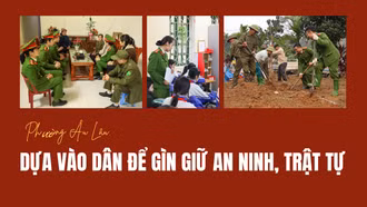 Phường Âu Lâu: Dựa vào dân để gìn giữ an ninh, trật tự