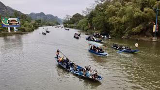 Nâng cao chất lượng phục vụ trong mùa lễ hội Chùa Hương