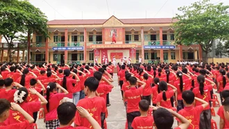 Phường Trung Tâm tổ chức ngày hội “Thiếu nhi vui khỏe - tiến bước lên Đoàn”