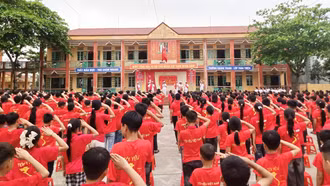 Phường Trung Tâm tổ chức ngày hội “Thiếu nhi vui khỏe - tiến bước lên Đoàn”