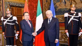 Việt Nam-Italy nhất trí tăng cường ủng hộ lẫn nhau tại các tổ chức quốc tế