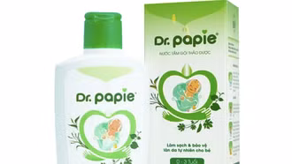 Lô nước tắm gội trẻ em bị thu hồi vì nhiễm vi sinh vật