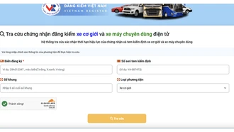 Hướng dẫn tra cứu giấy chứng nhận kiểm định điện tử